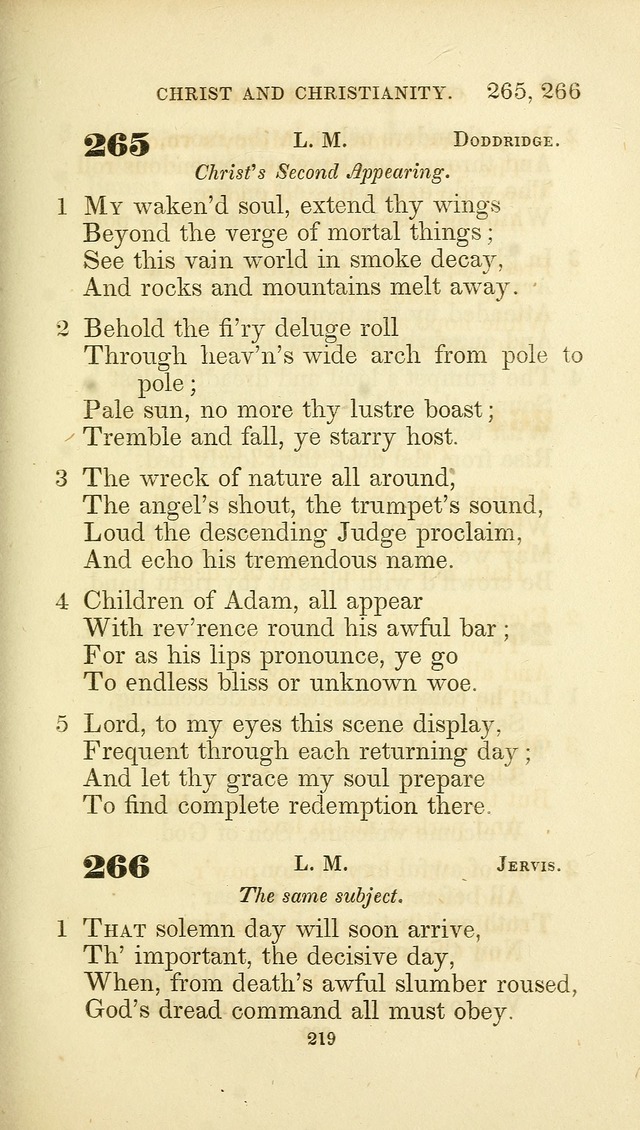 A Collection of Psalms and Hymns: from Watts, Doddridge, and others (4th ed. with an appendix) page 241