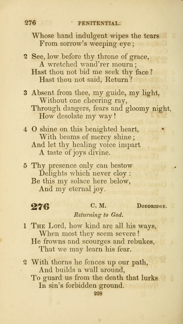 A Collection of Psalms and Hymns: from Watts, Doddridge, and others (4th ed. with an appendix) page 250