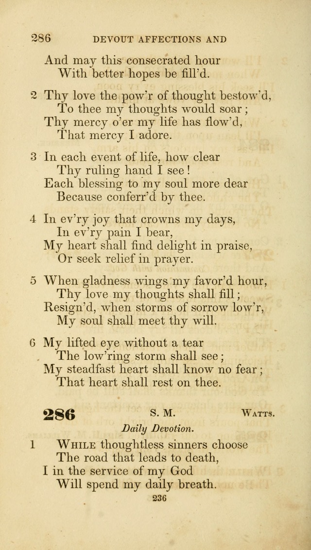 A Collection of Psalms and Hymns: from Watts, Doddridge, and others (4th ed. with an appendix) page 258