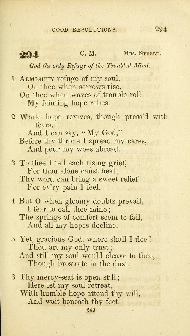 A Collection of Psalms and Hymns: from Watts, Doddridge, and others (4th ed. with an appendix) page 265