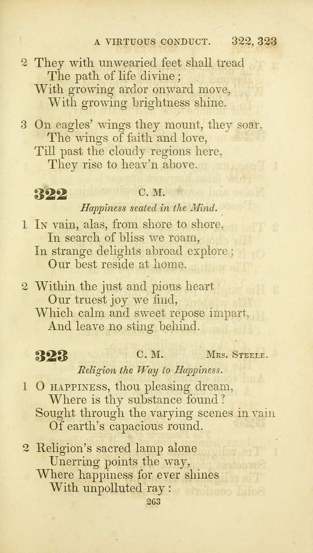 A Collection of Psalms and Hymns: from Watts, Doddridge, and others (4th ed. with an appendix) page 287