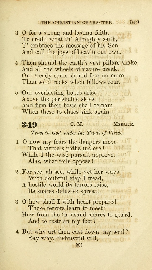 A Collection of Psalms and Hymns: from Watts, Doddridge, and others (4th ed. with an appendix) page 307