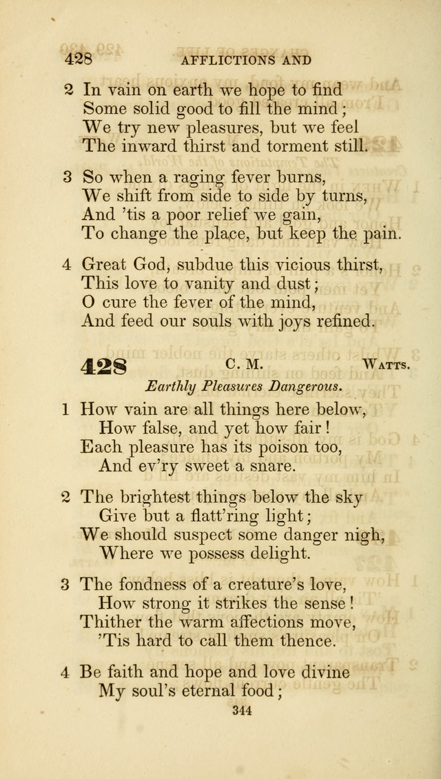 A Collection of Psalms and Hymns: from Watts, Doddridge, and others (4th ed. with an appendix) page 368
