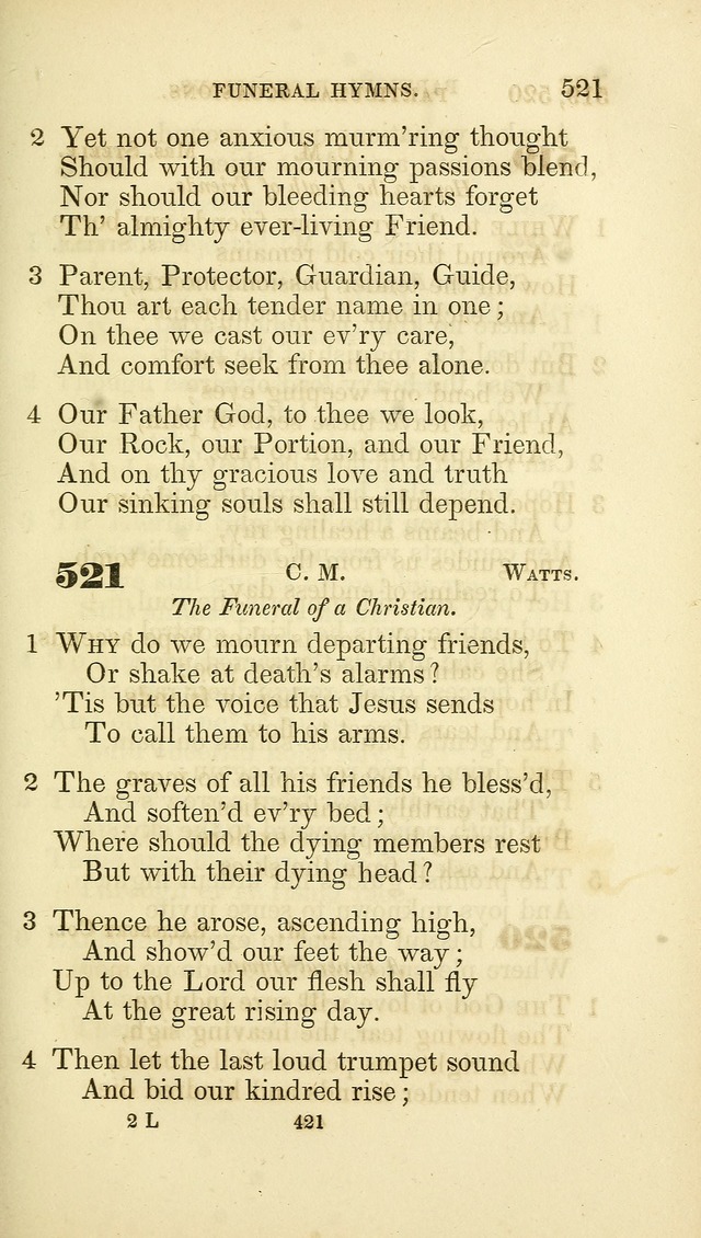 A Collection of Psalms and Hymns: from Watts, Doddridge, and others (4th ed. with an appendix) page 445