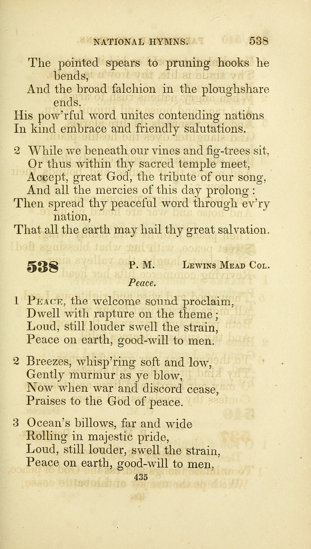 A Collection of Psalms and Hymns: from Watts, Doddridge, and others (4th ed. with an appendix) page 459