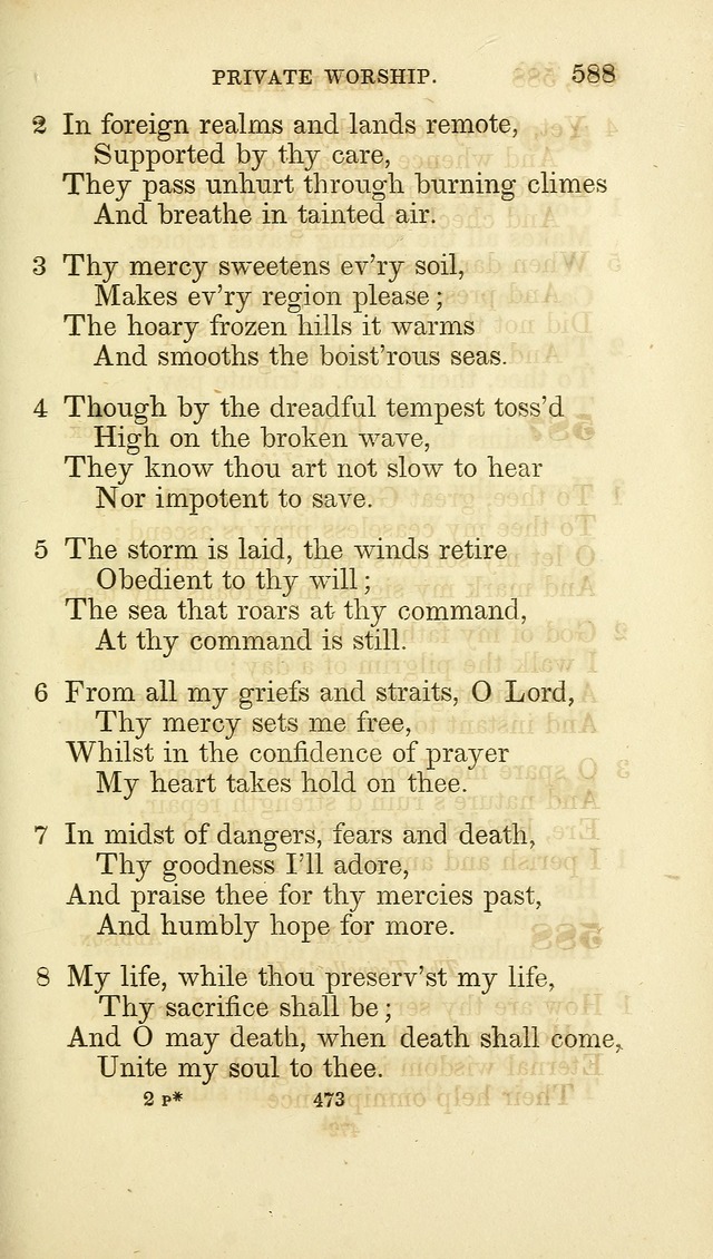 A Collection of Psalms and Hymns: from Watts, Doddridge, and others (4th ed. with an appendix) page 497