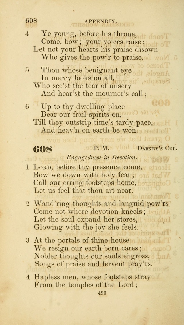 A Collection of Psalms and Hymns: from Watts, Doddridge, and others (4th ed. with an appendix) page 514