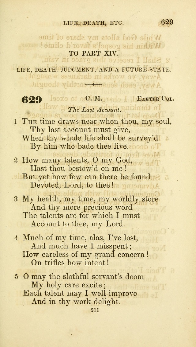A Collection of Psalms and Hymns: from Watts, Doddridge, and others (4th ed. with an appendix) page 535