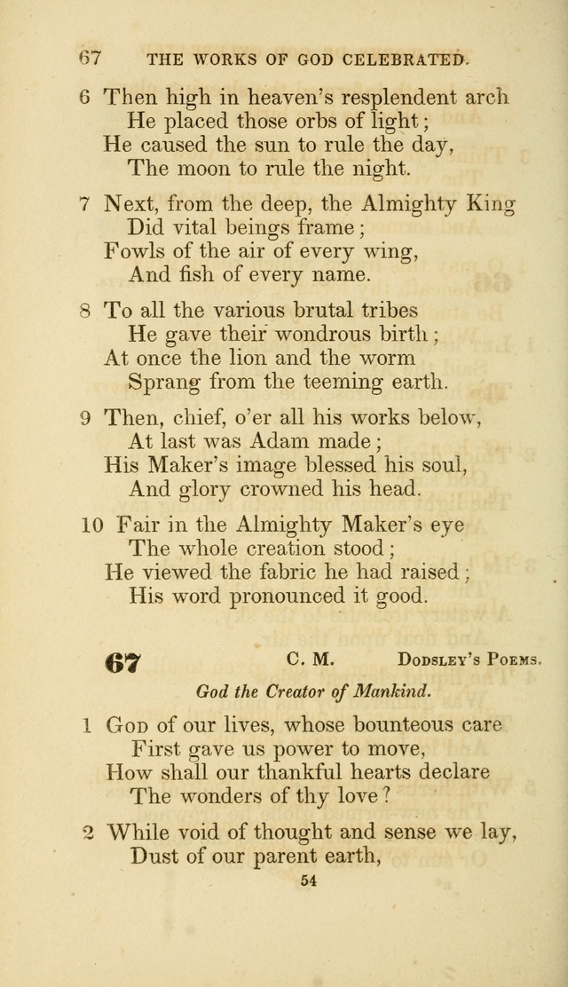 A Collection of Psalms and Hymns: from Watts, Doddridge, and others (4th ed. with an appendix) page 76