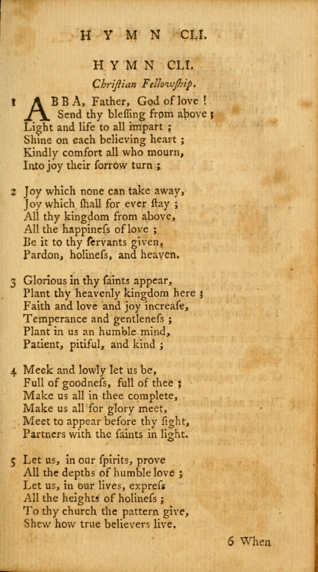 A Collection of Psalms and Hymns for Publick Worship page 153