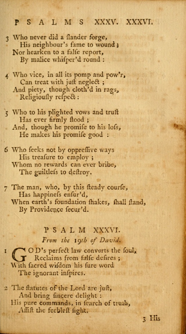 A Collection of Psalms and Hymns for Publick Worship page 33