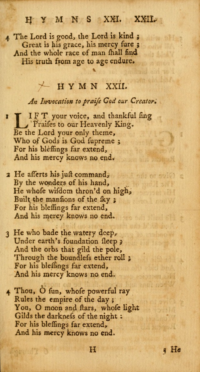 A Collection of Psalms and Hymns for Publick Worship page 55