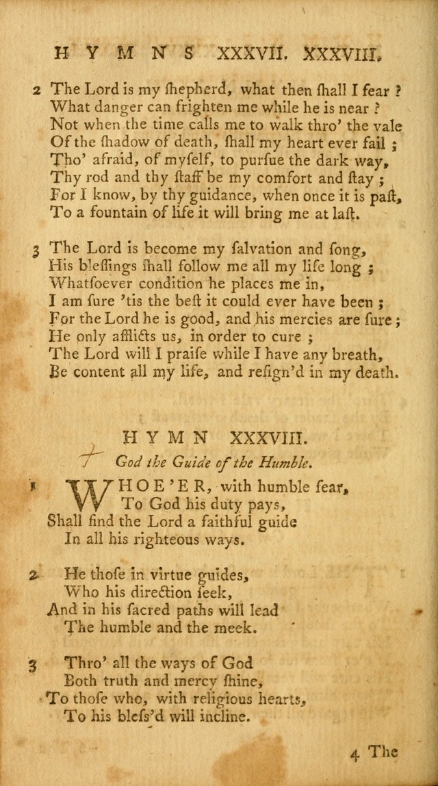 A Collection of Psalms and Hymns for Publick Worship page 68