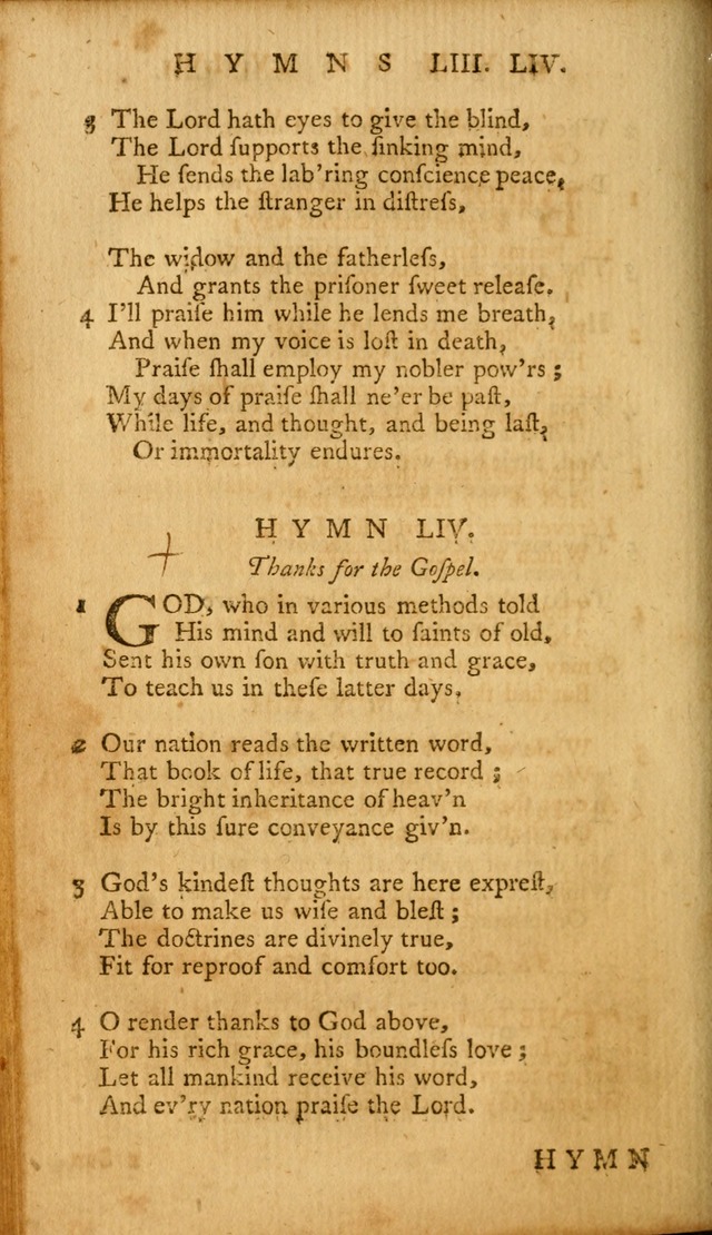 A Collection of Psalms and Hymns for Publick Worship page 82