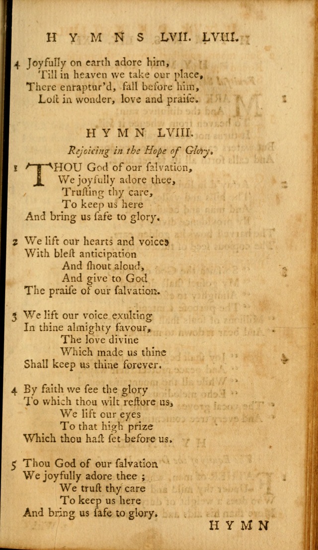 A Collection of Psalms and Hymns for Publick Worship page 85