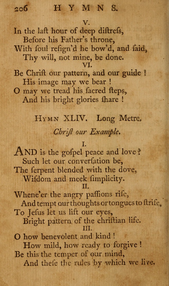 A Collection of Psalms and Hymns for Publick Worship page 202