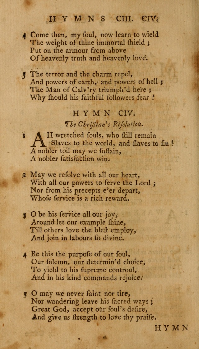 A Collection of Psalms and Hymns for Public Worship page 118