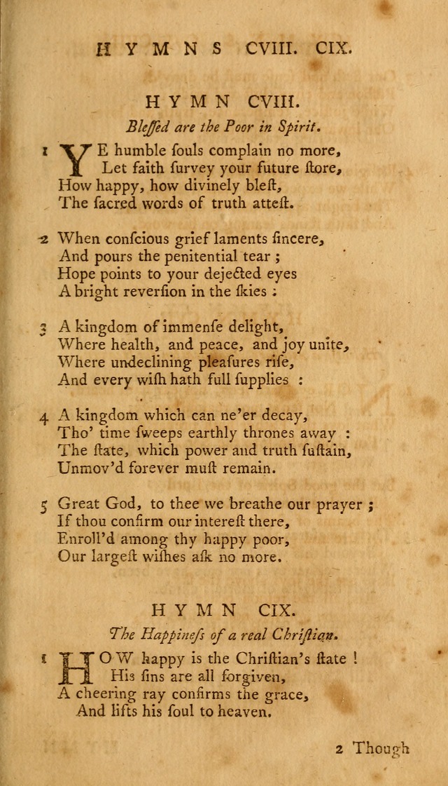 A Collection of Psalms and Hymns for Public Worship page 121