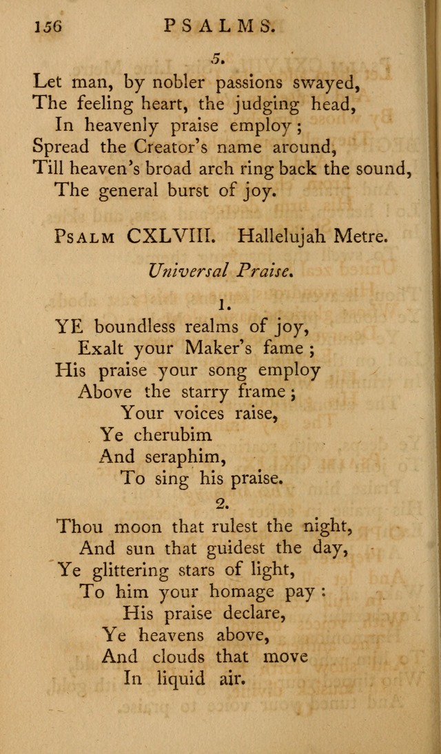 A Collection of Psalms and Hymns for Publick Worship (2nd ed.) page 156