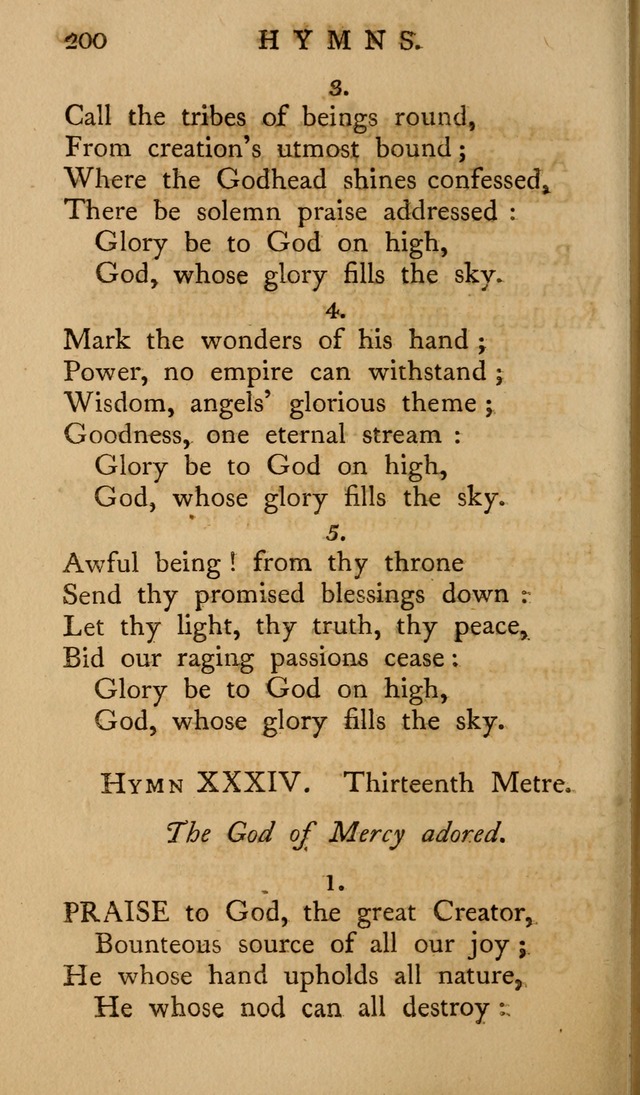 A Collection of Psalms and Hymns for Publick Worship (2nd ed.) page 200