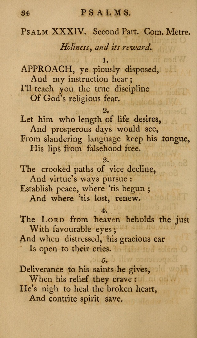 A Collection of Psalms and Hymns for Publick Worship (2nd ed.) page 34