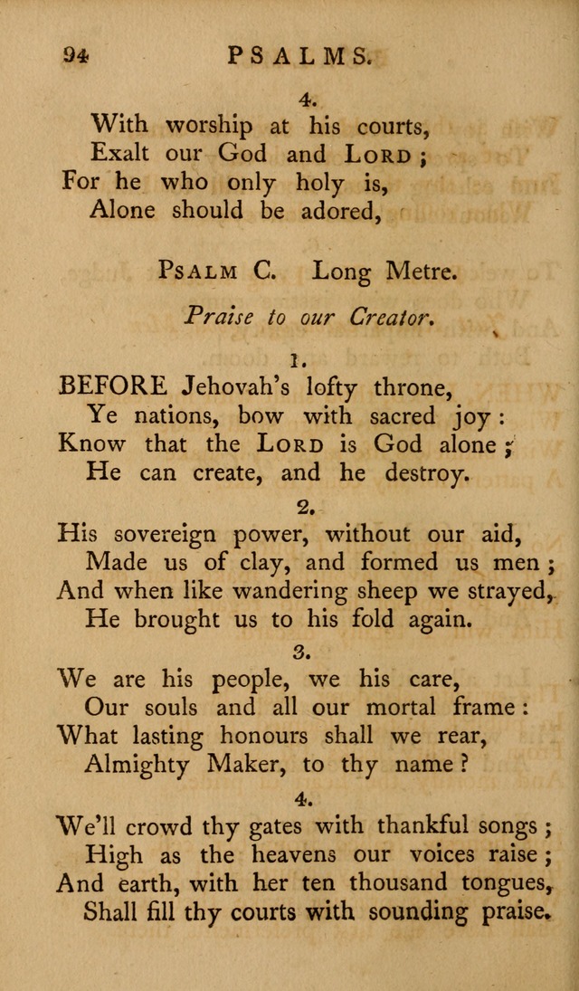 A Collection of Psalms and Hymns for Publick Worship (2nd ed.) page 94