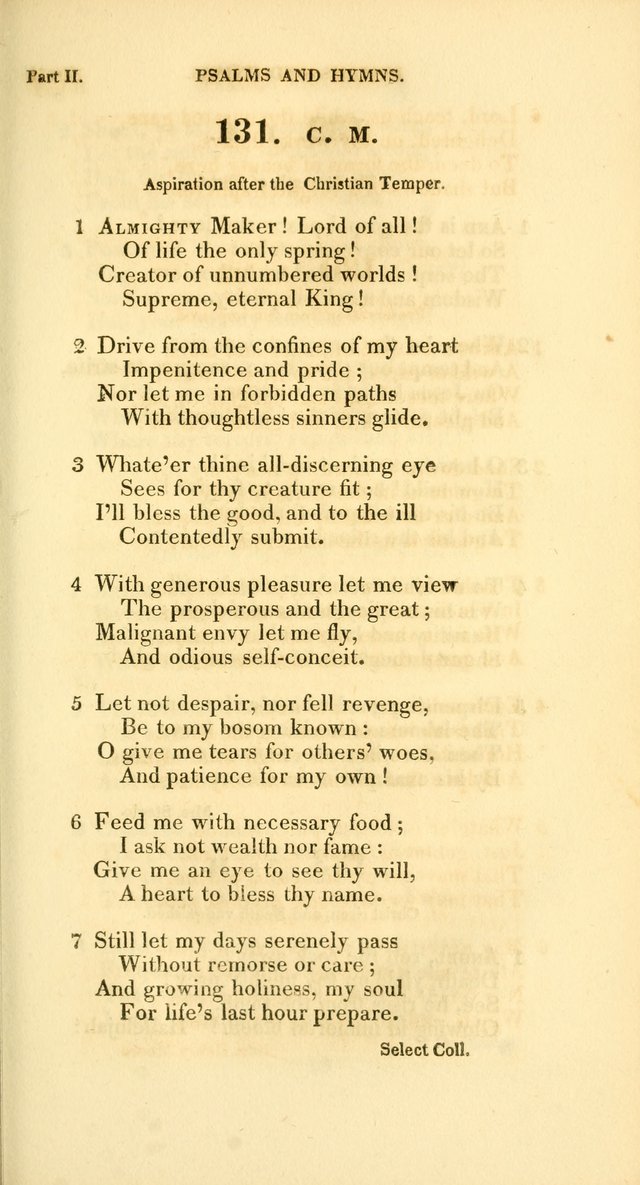 A Collection of Psalms and Hymns, for Social and Private Worship page 114
