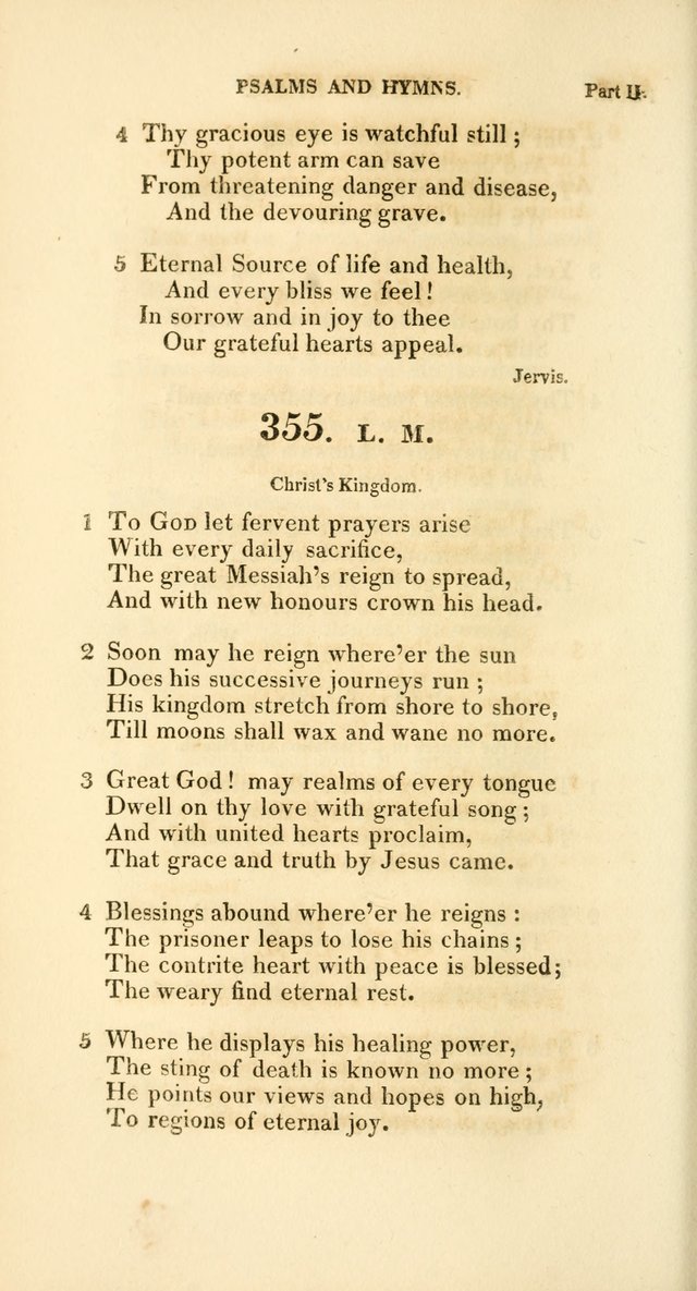 A Collection of Psalms and Hymns, for Social and Private Worship page 281