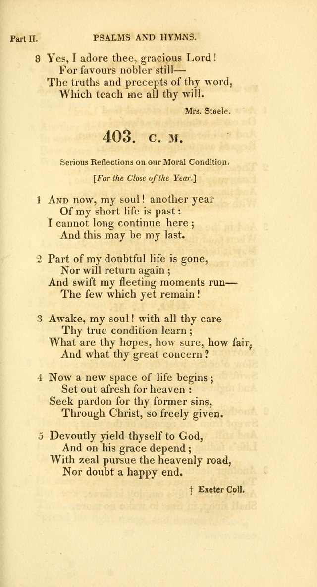 A Collection of Psalms and Hymns, for Social and Private Worship page 316