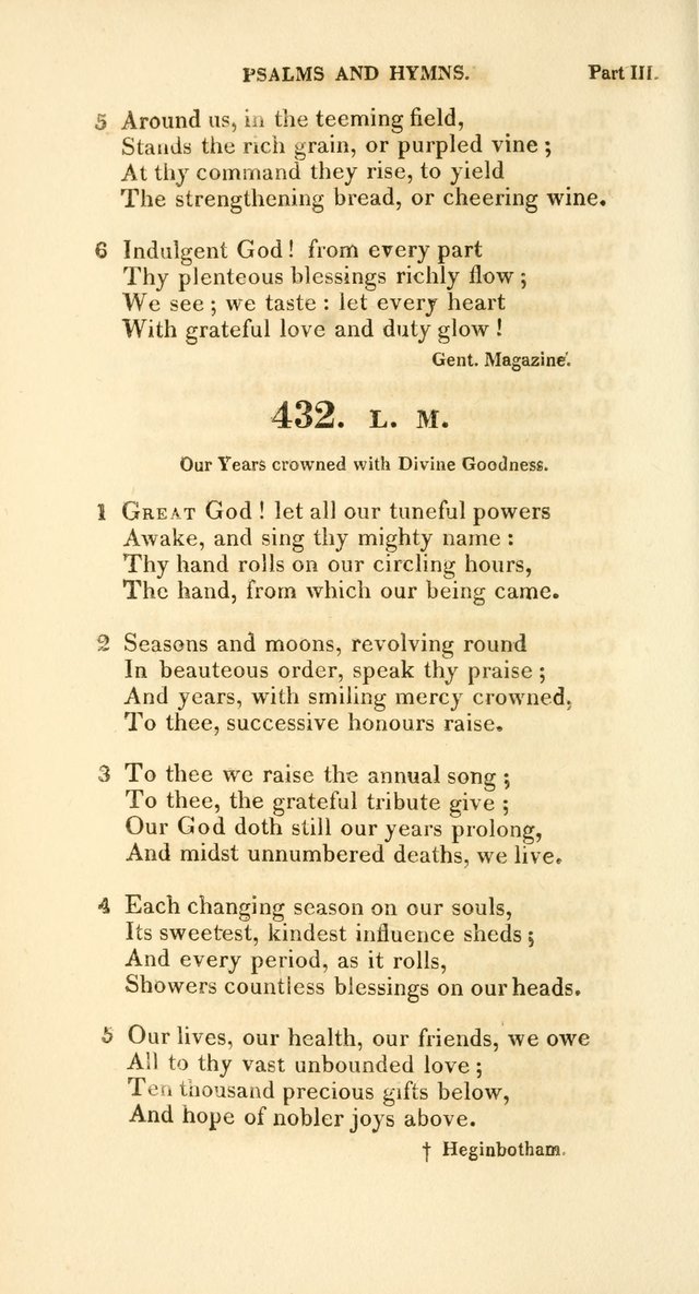 A Collection of Psalms and Hymns, for Social and Private Worship page 337