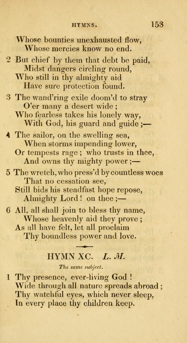 A Collection of Psalms and Hymns for Social and Private Worship page 153