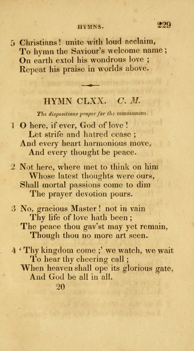 A Collection of Psalms and Hymns for Social and Private Worship page 229