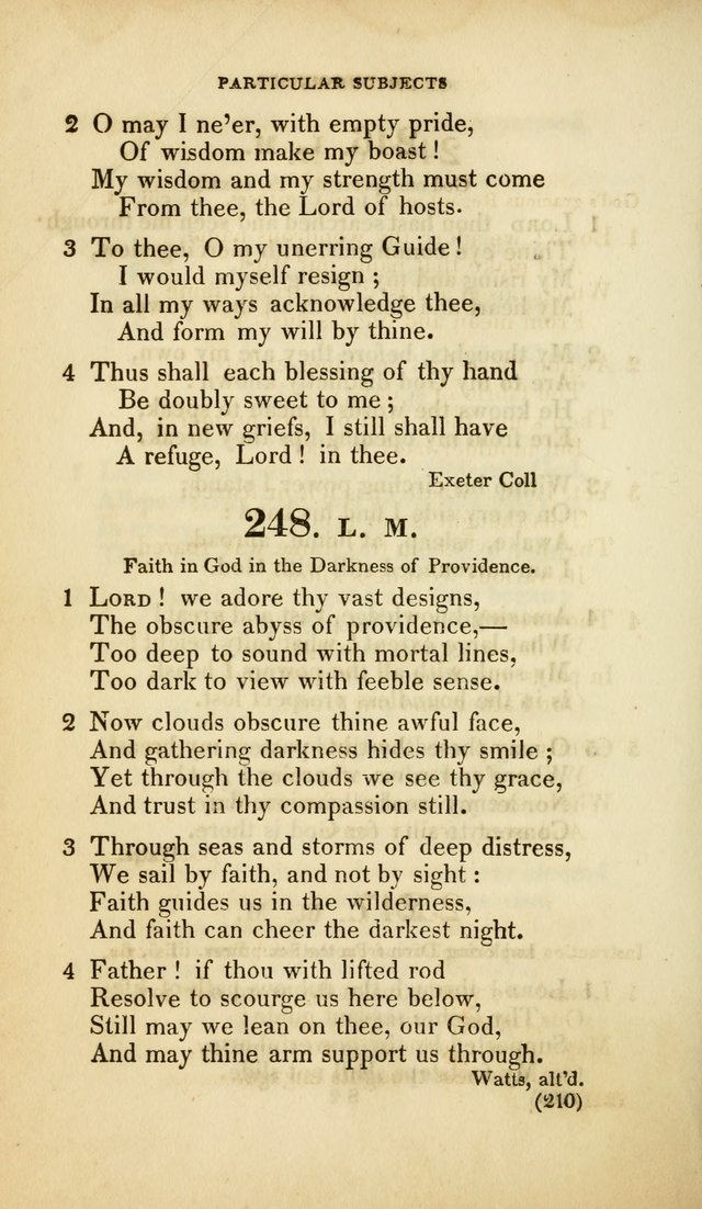 A Collection of Psalms and Hymns, for Social and Private Worship (Rev. ed.  with supplement) page 211