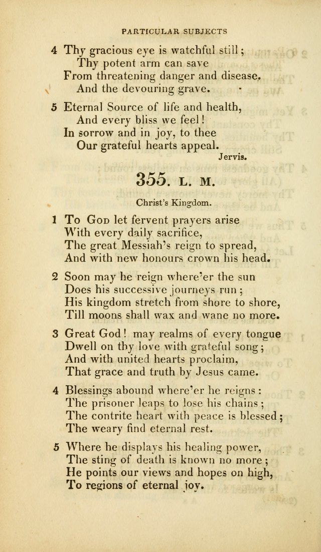 A Collection of Psalms and Hymns, for Social and Private Worship (Rev. ed.  with supplement) page 291