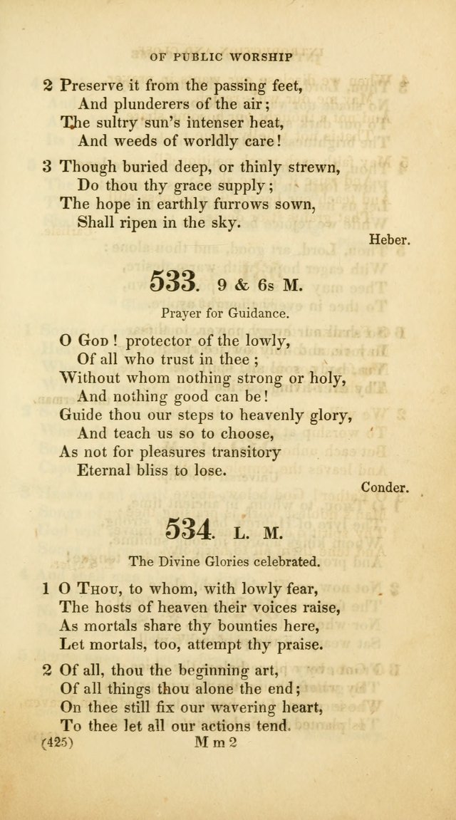 A Collection of Psalms and Hymns, for Social and Private Worship (Rev. ed.  with supplement) page 426