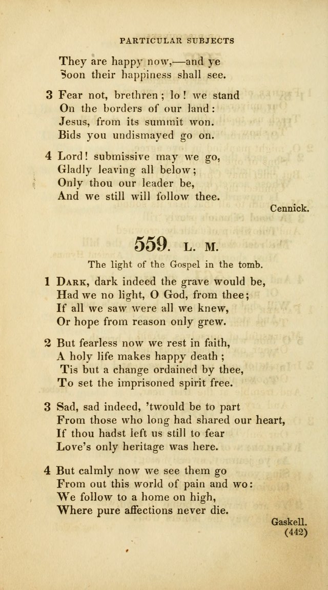 A Collection of Psalms and Hymns, for Social and Private Worship (Rev. ed.  with supplement) page 443