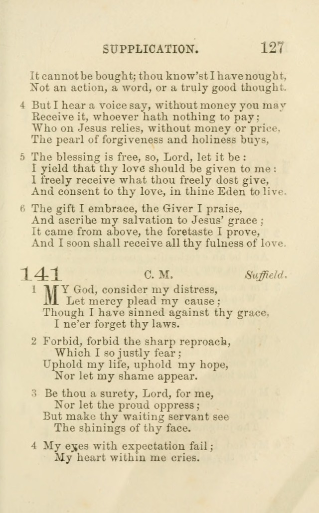 A Collection of Psalms, Hymns, and Spiritual Songs: suited to the various occasions of public worship and private devotion of the church of Christ: with an appendix of  German hymns page 125