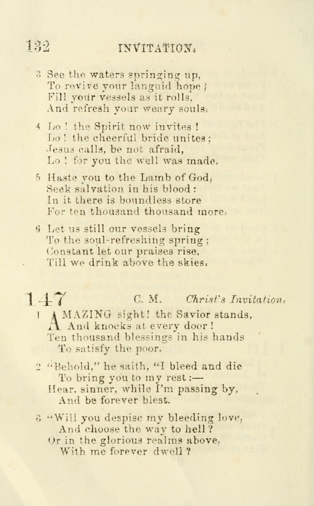 A Collection of Psalms, Hymns, and Spiritual Songs: suited to the various occasions of public worship and private devotion of the church of Christ: with an appendix of  German hymns page 130