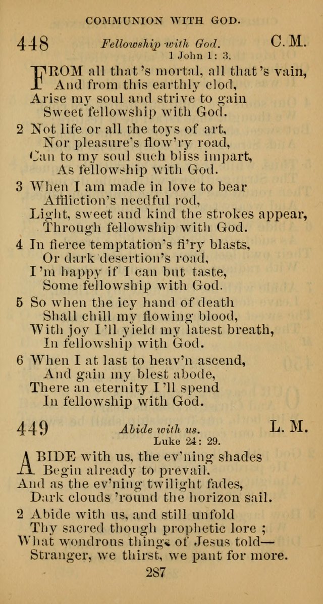 A Collection of Psalms, Hymns and Spiritual Songs; suited to the various kinds of Christian worship; and especially designed for and adapted to the Fraternity of the Brethren... page 294