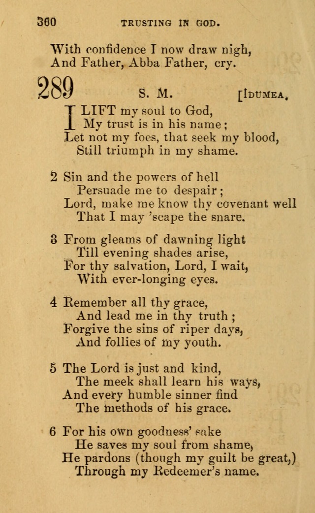 A Collection of Psalms, Hymns, and Spiritual Songs: suited to the various occasions of public worship and private devotion, of the church of Christ (6th ed.) page 260