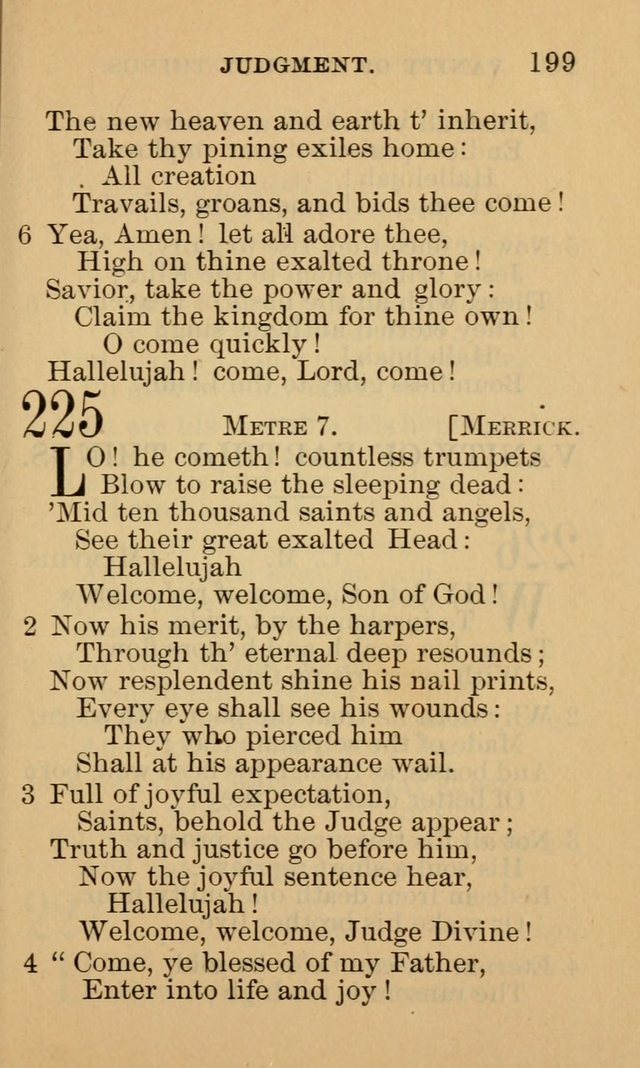 A Collection of Psalms and Hymns: suited to the various occasions of public worship and private devotion page 199
