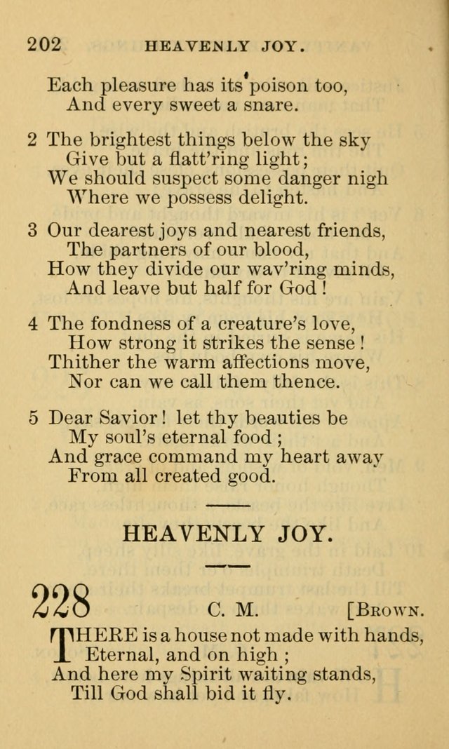 A Collection of Psalms and Hymns: suited to the various occasions of public worship and private devotion page 202