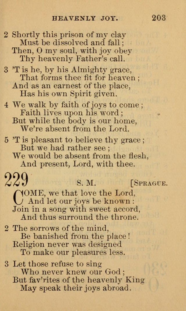 A Collection of Psalms and Hymns: suited to the various occasions of public worship and private devotion page 203