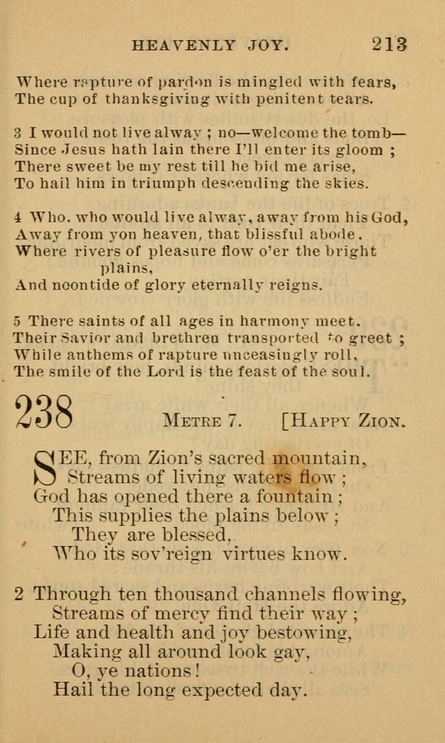 A Collection of Psalms and Hymns: suited to the various occasions of public worship and private devotion page 213