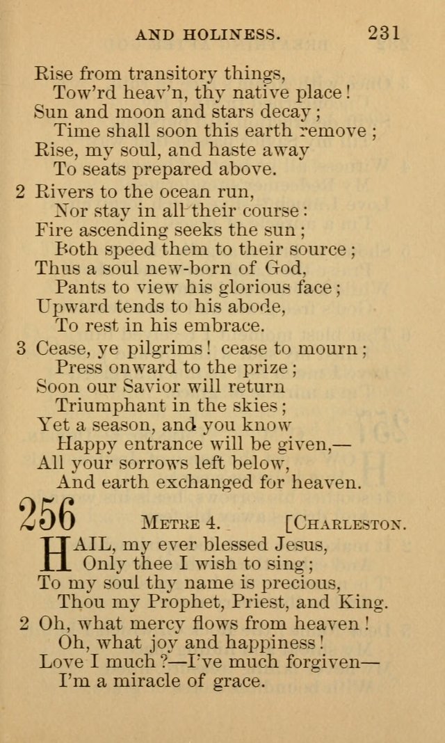 A Collection of Psalms and Hymns: suited to the various occasions of public worship and private devotion page 231