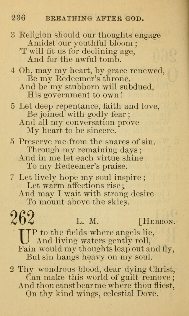 A Collection of Psalms and Hymns: suited to the various occasions of public worship and private devotion page 236
