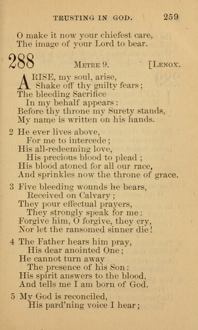 A Collection of Psalms and Hymns: suited to the various occasions of public worship and private devotion page 259