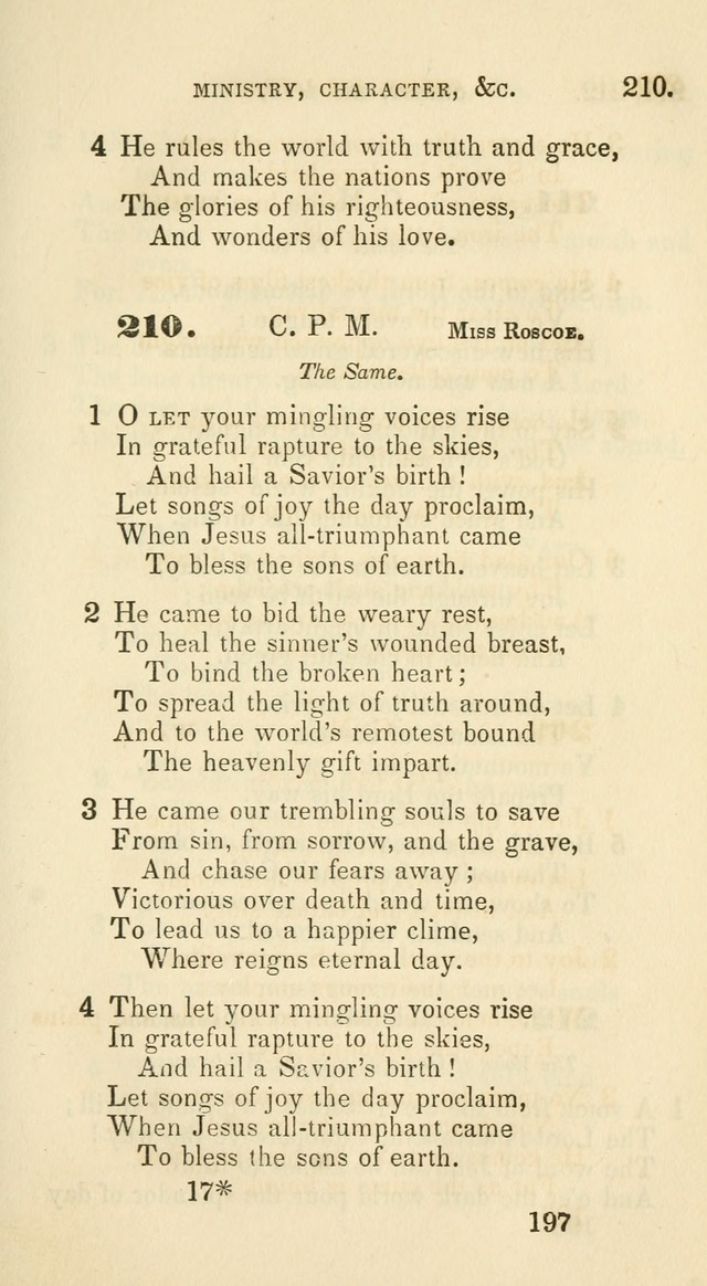 A Collection of Psalms and Hymns for the use of Universalist Societies and Families (13th ed.) page 195