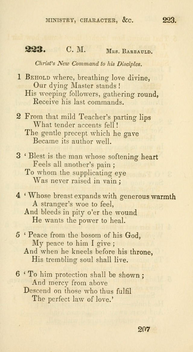 A Collection of Psalms and Hymns for the use of Universalist Societies and Families (13th ed.) page 205