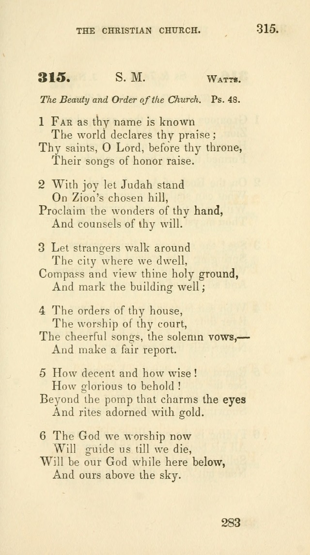 A Collection of Psalms and Hymns for the use of Universalist Societies and Families (13th ed.) page 283